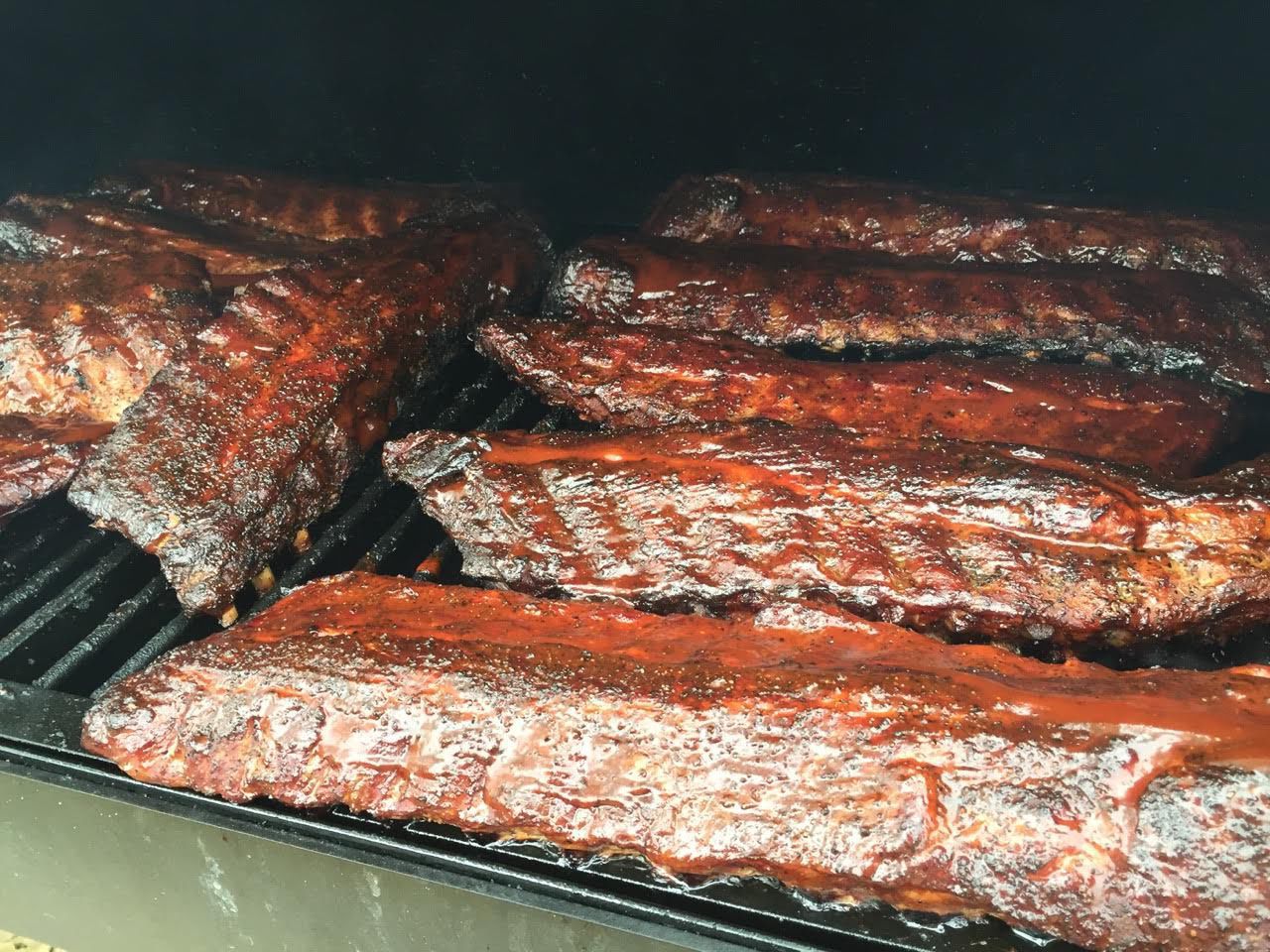 ribs beef butter bbq